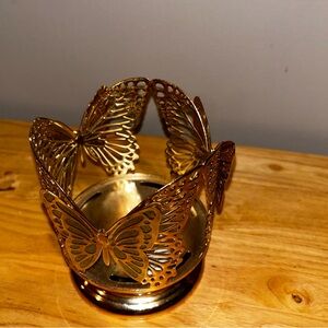 Butterfly candle holder